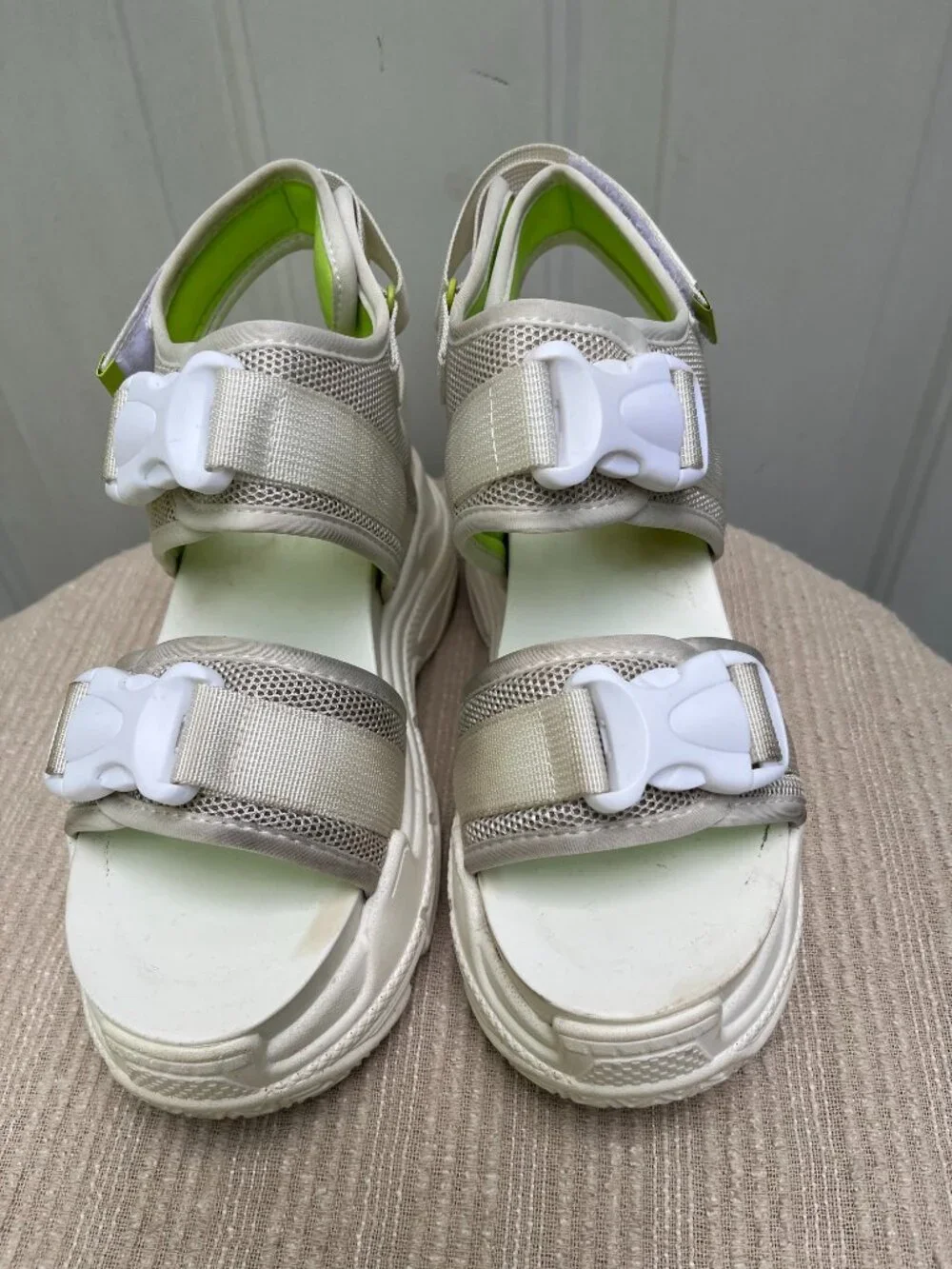 Anthony Wang Platform Sneaker Sandals Size 10